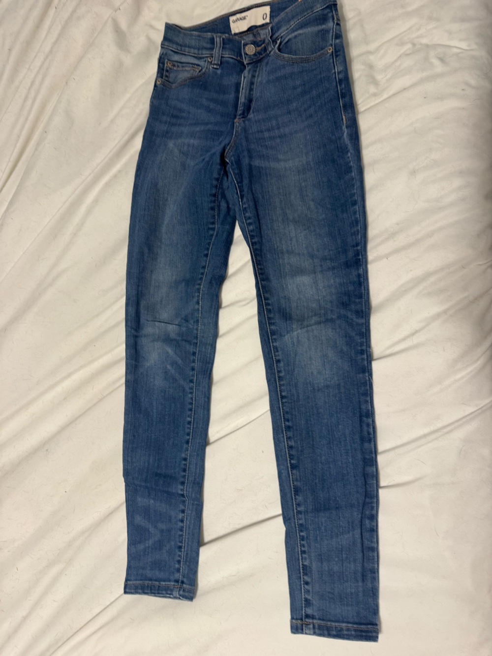 Garage Women’s Skinny Jeans - Blue Wash